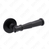 New Modern House Decoration Aluminum Door Handle on Round Rosette