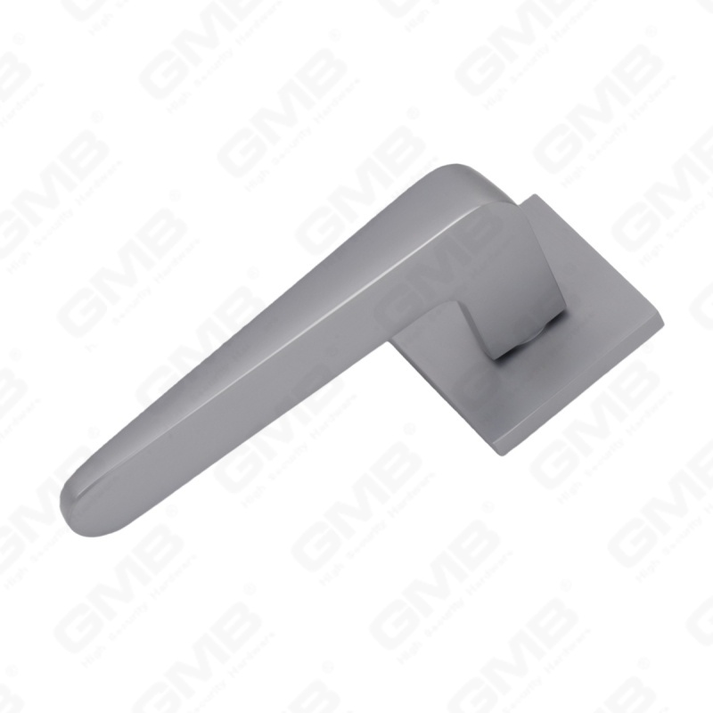 New Modern House Decoration Aluminum Door Handle on Round Rosette