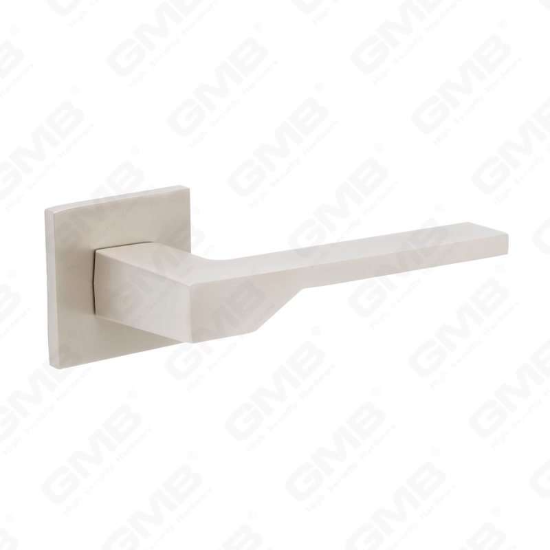 New Modern House Decoration Aluminum Door Handle on Round Rosette