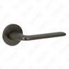 New Modern House Decoration Aluminum Door Handle on Round Rosette