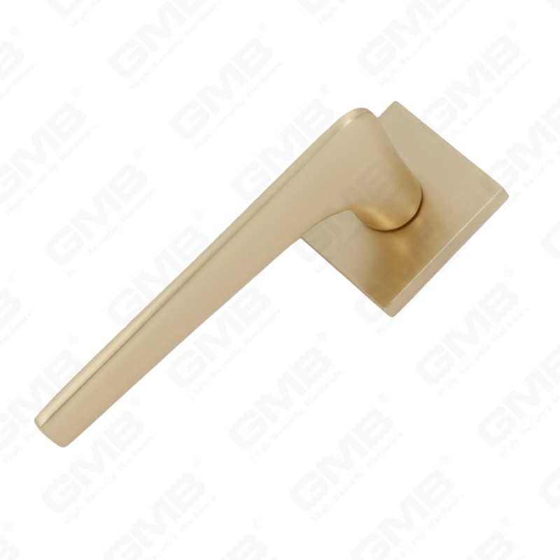 New Modern House Decoration Aluminum Door Handle on Round Rosette