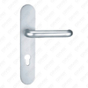 Oxygenate Aluminium Door Handle on Plate Plate Door Handle (G502-G10)