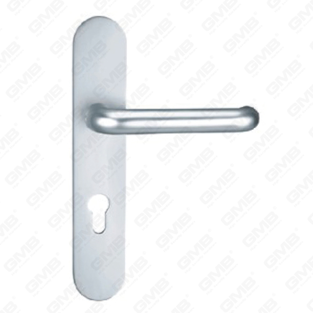 Oxygenate Aluminium Door Handle on Plate Plate Door Handle (G502-G10)