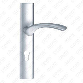 Oxygenate Aluminium Door Handle on Plate Plate Door Handle (G504-G76)