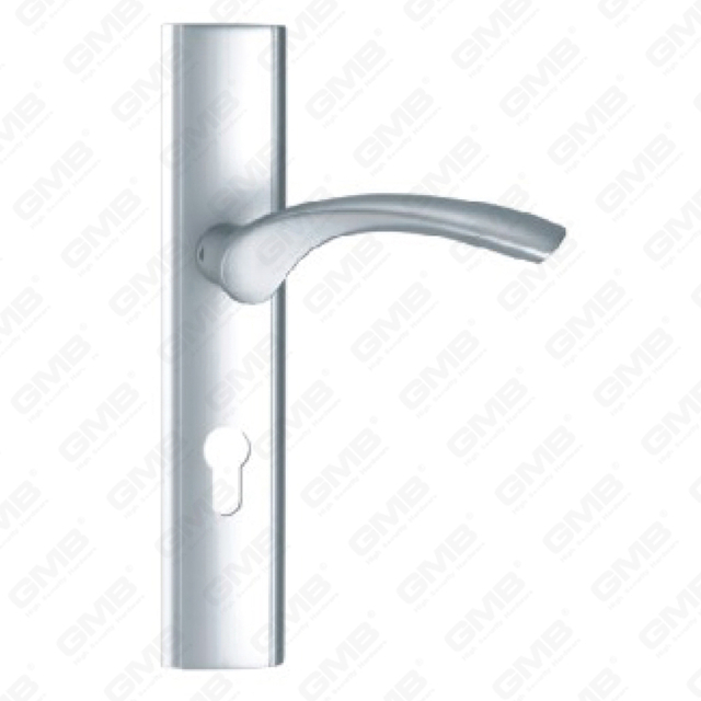 Oxygenate Aluminium Door Handle on Plate Plate Door Handle (G504-G76)