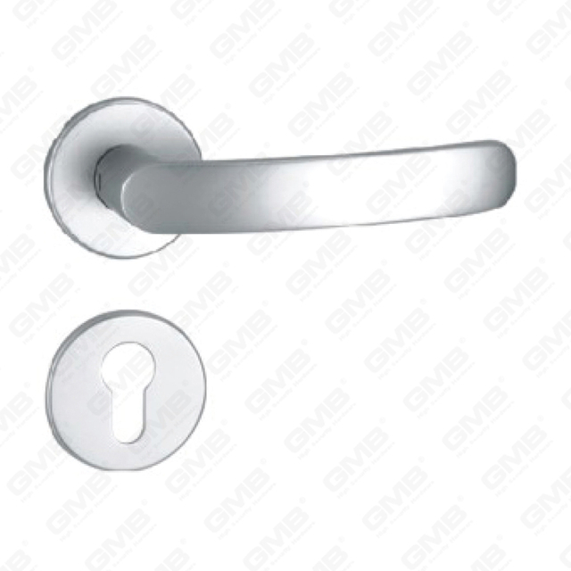 Oxygenate Aluminium Door Handle on Plate Plate Door Handle (GF808-G75)