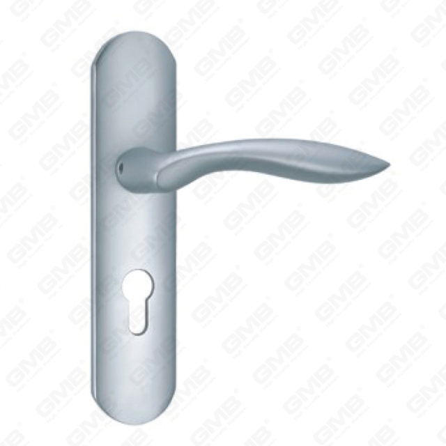 Oxygenate Aluminium Door Handle on Plate Plate Door Handle (G468-G77)