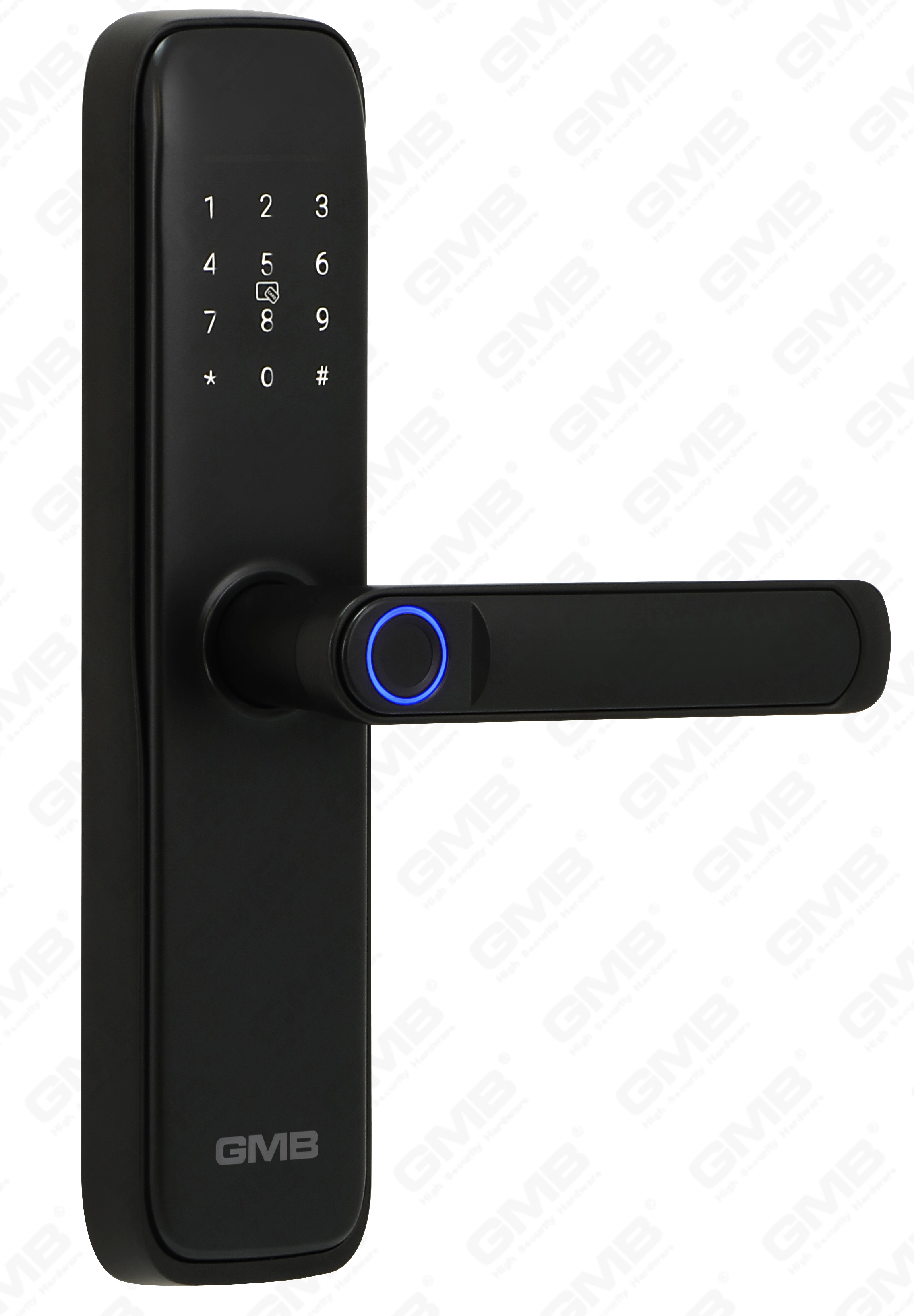 High Security Fingerprint/RFID Card/WiFi/Tuya/Tt APP Digital Smart Door Lock (638)