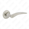 New Modern House Decoration Aluminum Door Handle on Round Rosette