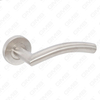 High Quality BS En1906 Grade 4 SUS304 Stainless Steel Entry Round Rose Interior Door Lever Handle (LHT006)