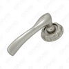 New Modern House Decoration Aluminum Door Handle on Round Rosette