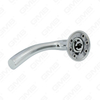 New Modern House Decoration Aluminum Door Handle on Round Rosette