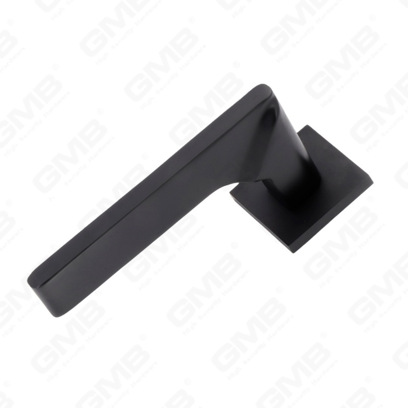 New Modern House Decoration Aluminum Door Handle on Round Rosette