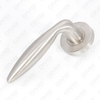 High Quality BS En1906 Grade 4 SUS304 Stainless Steel Entry Round Rose Interior Door Lever Handle (LHT031)