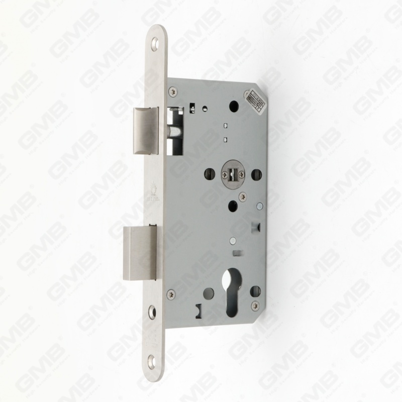 CE UL Standard Security Euro Fire Rated Sash SUS Stainless Steel Escape High Quality Mortise Door Lock (72ZE) (6072A-L/R)