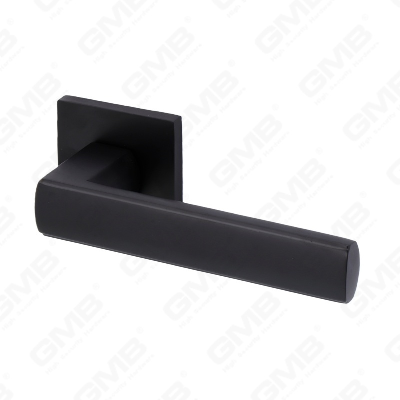 New Modern House Decoration Aluminum Door Handle on Round Rosette