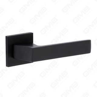 New Modern House Decoration Aluminum Door Handle on Round Rosette