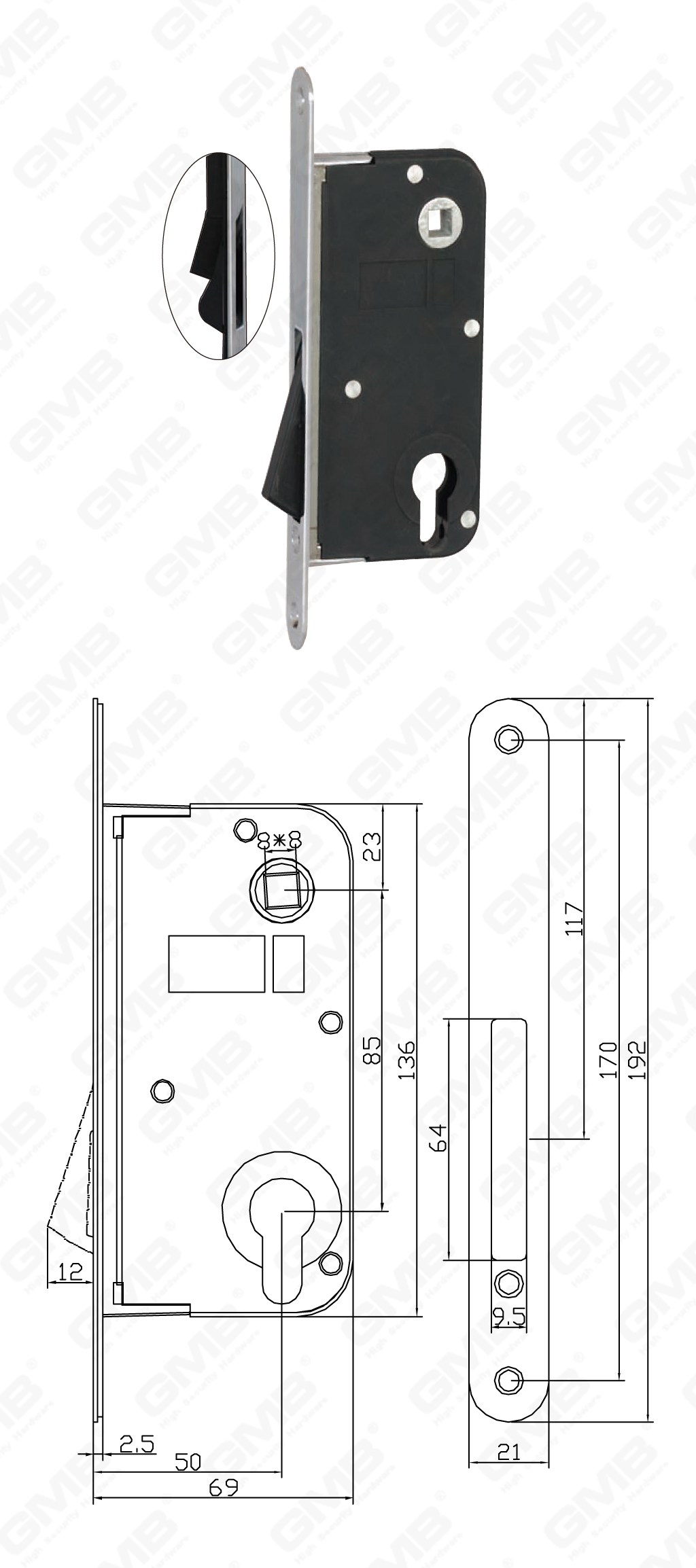 02 Mortise Lock第一部分_CX8550C-A-16