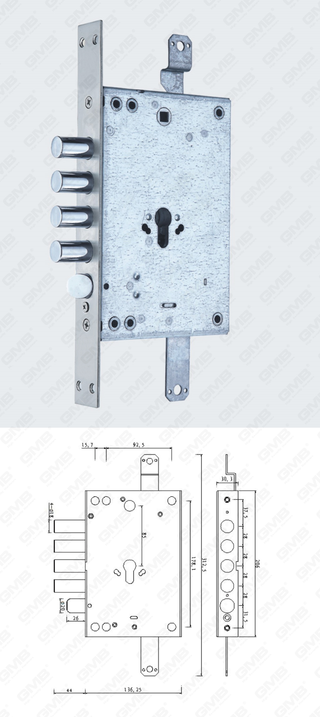 01 High Security Mortise Lock_014-04