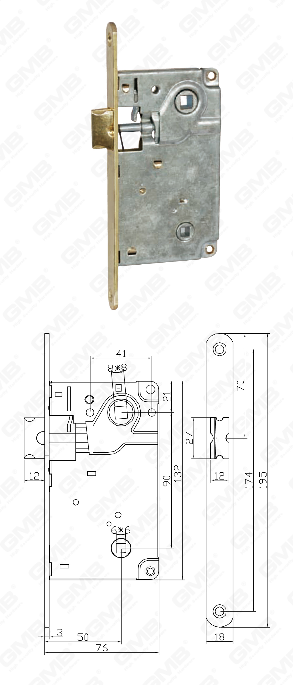 02 Mortise Lock_9171B-2-84