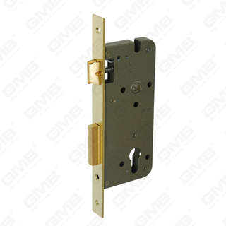 High Security Mortise Lock Body Brass or Steel deadbolt Brass or Zamak latch Door Lock (185-1)