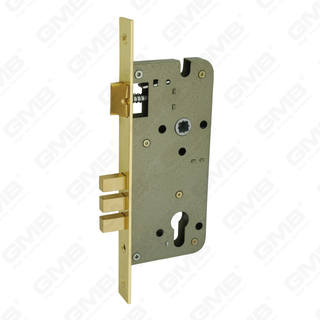 High Security Mortise Lock Body Brass OR Steel deadbolt Brass or Zamak latch 3 square ROD Door Lock (185-3)
