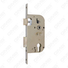 High Security Mortise Door lock Steel deadbolt Steel Zamak latch cylinder hole Lock Body (6458)