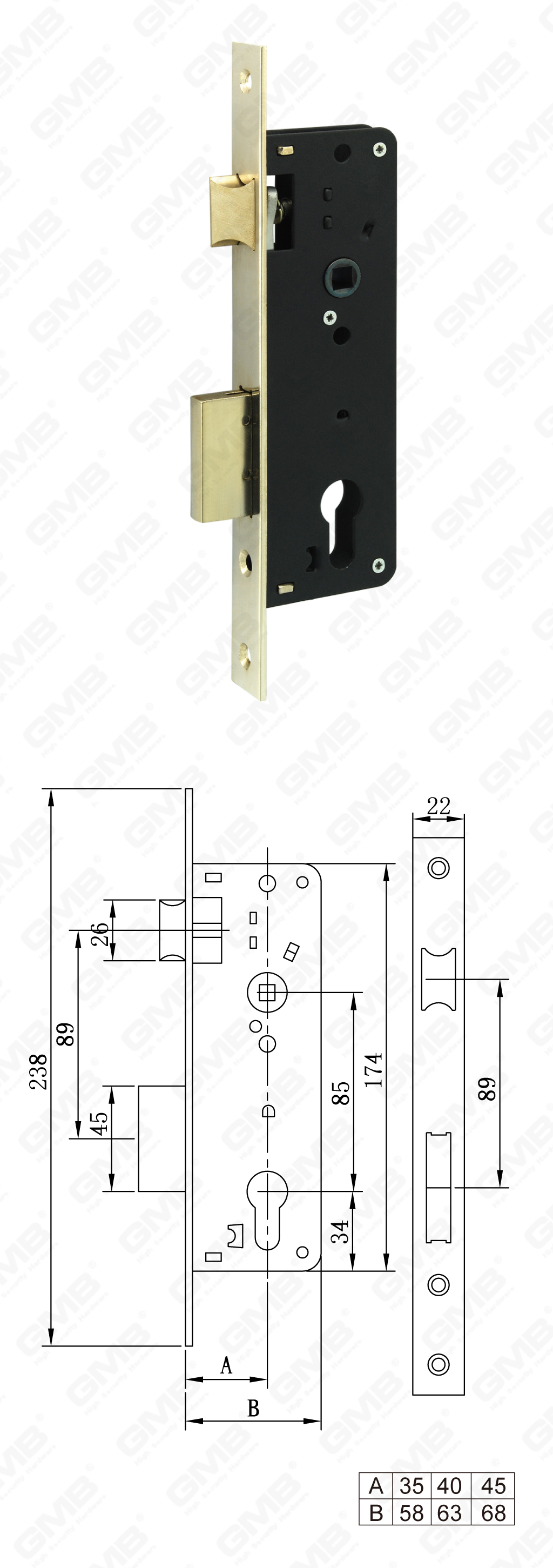 02 Mortise Lock第五部分_735DB-740DB-745DB-38