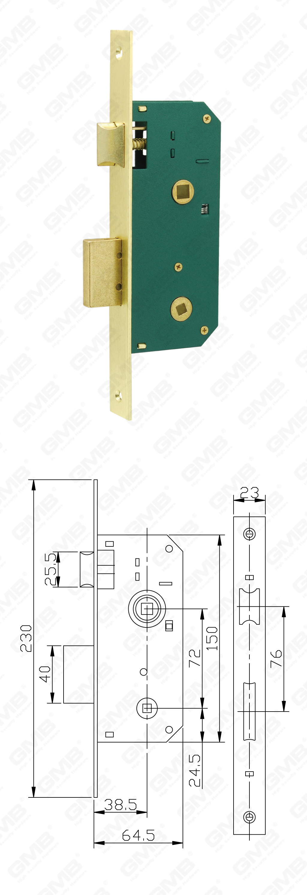 02 Mortise Lock第五部分_6115A-28