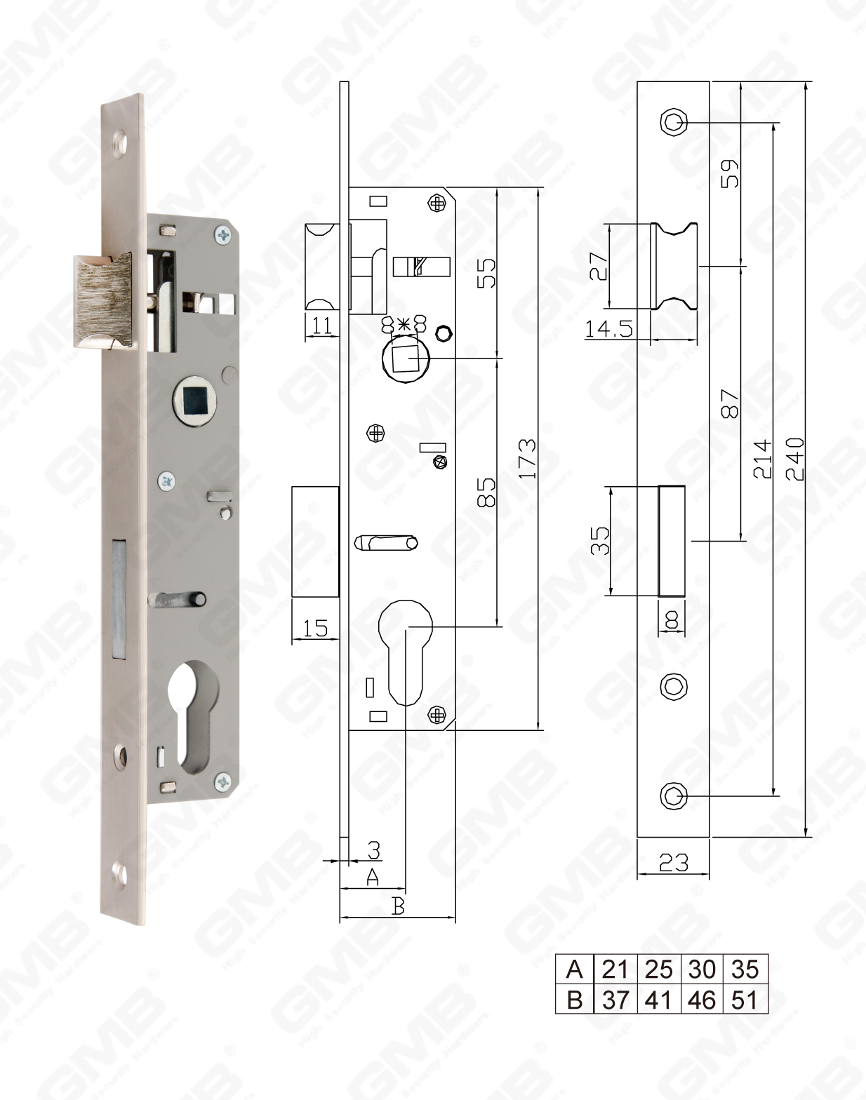 02 Mortise Lock第三部分_N511.21-25-30-35-108
