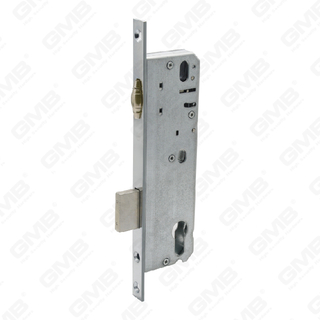 High Security Aluminum Door Lock Narrow Lock roller latch lock cylinder hole Lock Body (9225R-X)