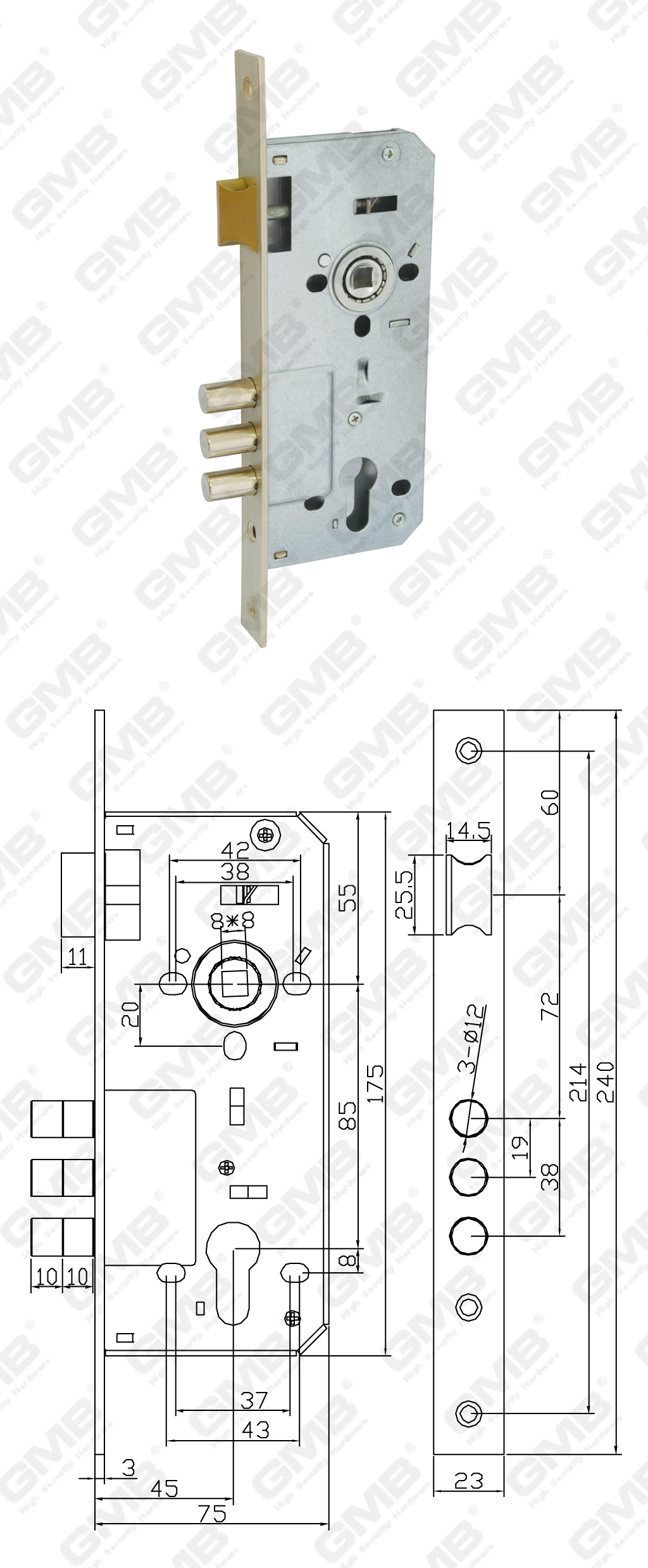 02 Mortise Lock第二部分_2800R-3M-06