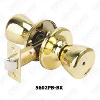 ANSI Standard Tubular Knob Lock Series Radius Drive Spindle Tubular Knob Special Design for Standard Duty Tubular Knob (5602PB-BK)