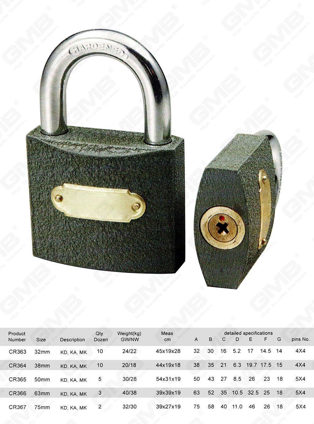 挂锁网站图2_【043】GREY COLOR IRON PADLOCK WITH CROSSED KEY-10