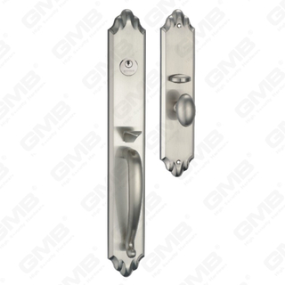 High Security Zinc Alloy Outside Villa Door Handle raw material is from torch brand (ZT9810-K)
