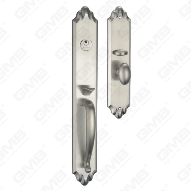 High Security Zinc Alloy Outside Villa Door Handle raw material is from torch brand (ZT9810-K)