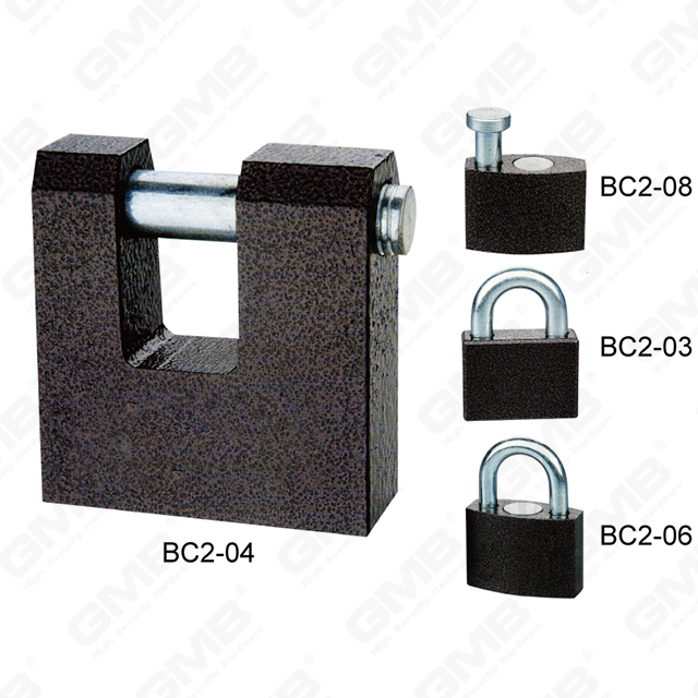 Steel disc system Plastic Painted Disc Padlock (099)