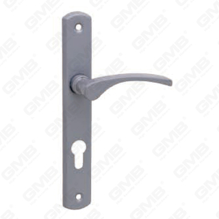 Door Handle Pull Wooden Door Hardware Handle Lock Door Handle on Plate for Mortise Lockset by Zinc Alloy or Steel Door Plate Handle (3309)
