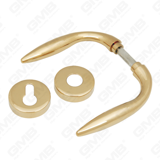 Good Quality Antique Solid Brass Furniture Door Handles(B-RM3702-PB)