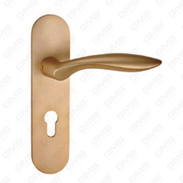 Oxygenate Aluminium Door Handle on Plate Plate Door Handle (G402-G77-J)