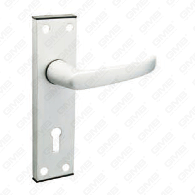 Oxygenate Aluminium Door Handle on Plate Plate Door Handle (31122)
