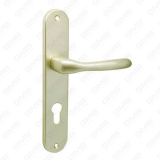 Oxygenate Aluminium Door Handle on Plate Plate Door Handle (8205)