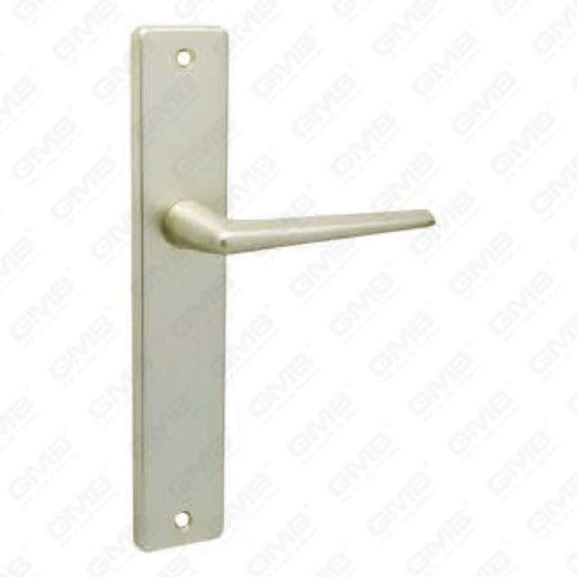 Oxygenate Aluminium Door Handle on Plate Plate Door Handle (9016L)