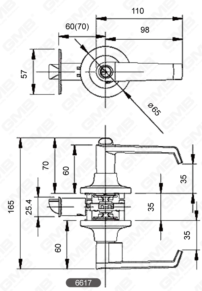 03 Tubular Lever Lock Series-24