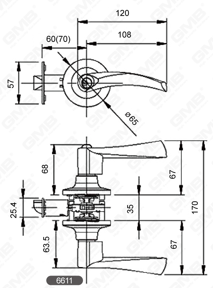 03 Tubular Lever Lock Series-16