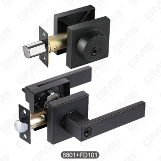Combo Door Lock Set with Knob Lock Hardware Combo Sets [8801+FD101]