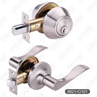Combo Door Lock Set with Knob Lock Hardware Combo Sets [6621+D101]