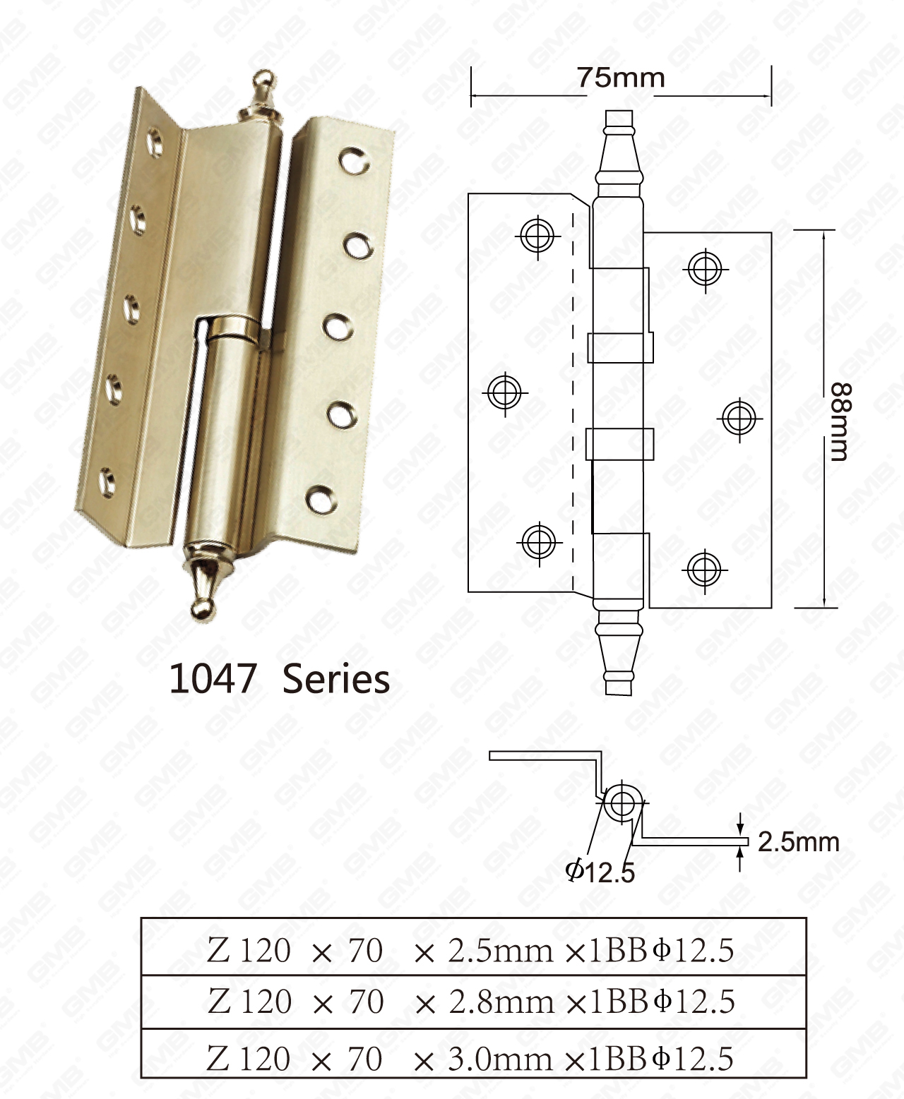 Steel Hinge Series_1047-96