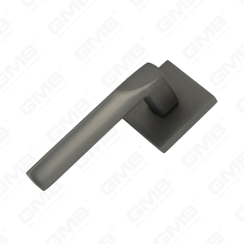 New Modern House Decoration Aluminum Door Handle on Round Rosette