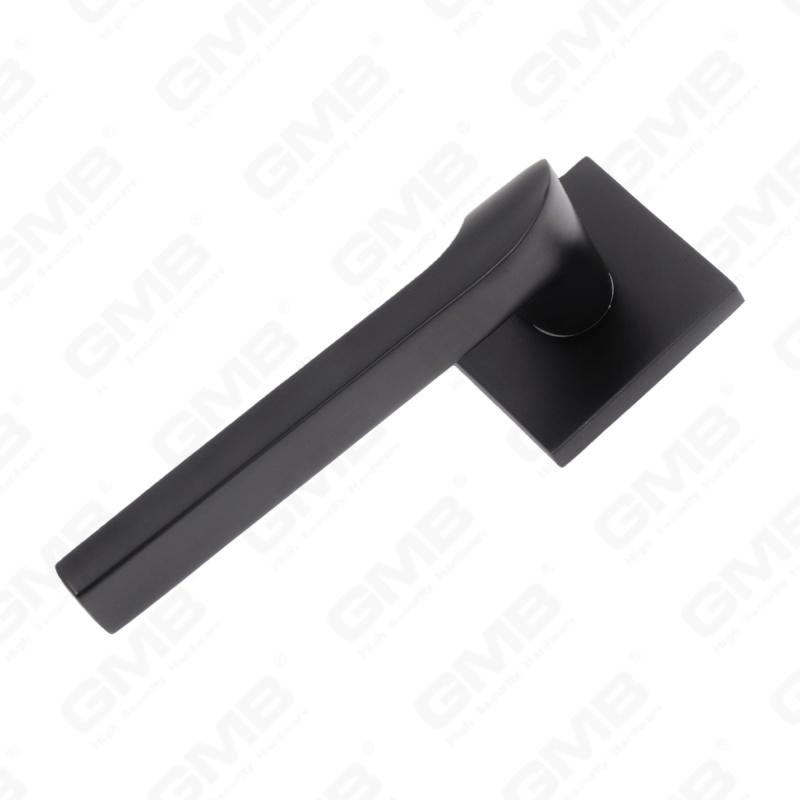 New Modern House Decoration Aluminum Door Handle on Round Rosette